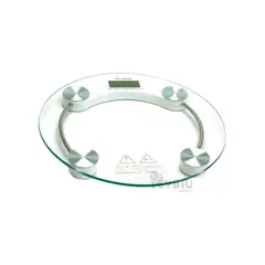RYBIU IMPORT - Medidor de Peso Circular Transparente Y+Banderitas Adhesivas