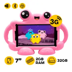 ADVANCE - TABLET KIDS TR7996 7 IPS 3G 2GB 32GB MONSTER PINK