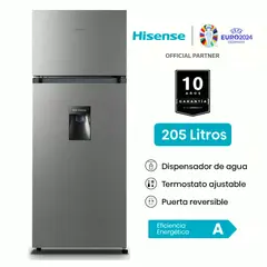 HISENSE - Refrigeradora Gris TMF 205L RD267H BCD-205