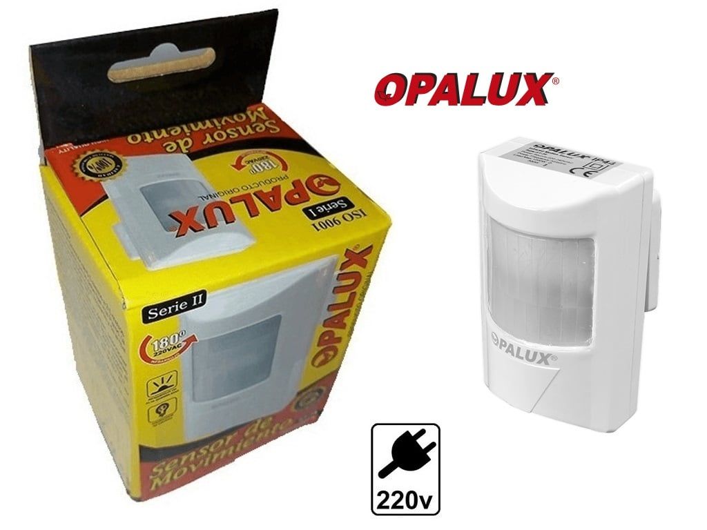 Sensor De Movimiento Opalux 180° Serie I St-38 220V