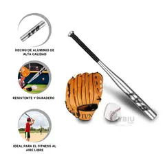 RYBIU IMPORT - Equipo de Beisbol Bate Guante y Pelota Y+Ligas de Regalo