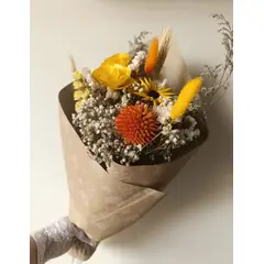 GENERICO - Ramo de Flores Amarillas Eternas Brillo de Primavera