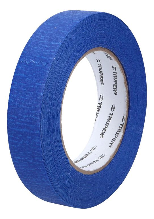 Cinta masking azul para pintor 50m de 1 Truper