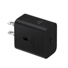 SAMSUNG - Adaptador Gan para Samsung A14 Original de 25W Negro