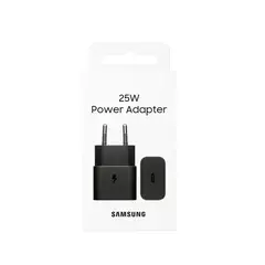 SAMSUNG - Adaptador Gan para Samsung A14 Original de 25W Negro