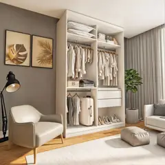 GENERICO - Ropero Moderno Loire Blanco R&R MUEBLES