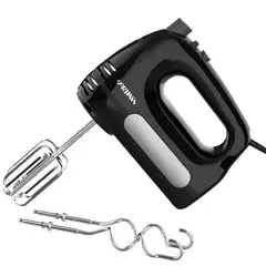 PRIMA - Batidora de mano 6 Velocidades 400W Negro