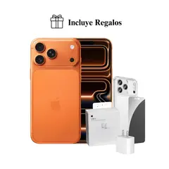 APPLE - IPhone 17 Pro Max Intelligence 256GB (eSIM) - Cosmic Orange + Combo de Regalo