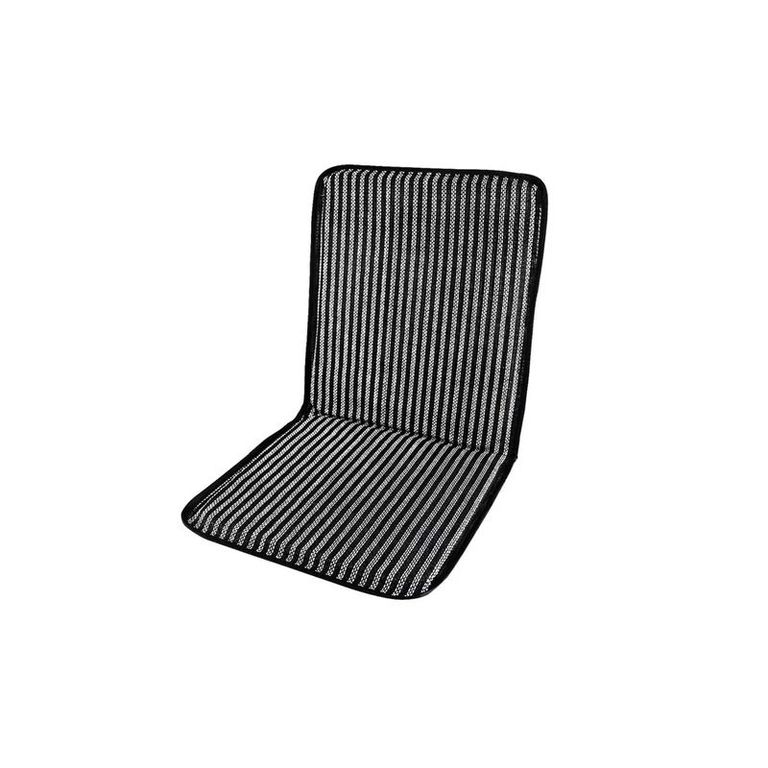 Respaldar Auto Asiento Antitranspirante Malla Negra