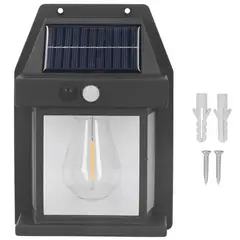 GENERICO - Lampara solar Luz de pared y exteriores con sensor de movimiento