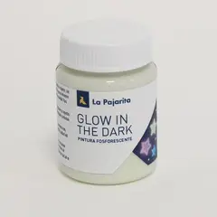 LA PAJARITA - Pintura Fosforescente Neutro 75ml Brilla en la Oscuridad