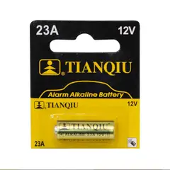 OPALUX - Batería Alcalina para Alarmas 23A 12V TIANQIU Set x 5 und