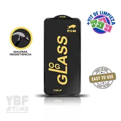 GENERICO - Mica Vidrio OG Resistentes para iPhone 15 Pro Max