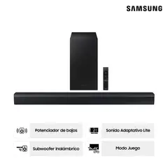 SAMSUNG - Soundbar Samsung 310 Watts con Bluetooth HW-C450/PE 2.1 CH