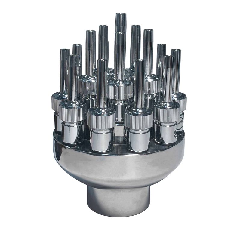 Boquilla para pileta o fuente en acero inoxidable de 2 pulgada