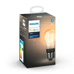 PHILIPS HUE - A60 Foco Inteligente Vintage Con Filamento Espiral LED
