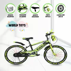 BABY - Bicicleta Deportiva Aro 20 «ASHVIN» Green