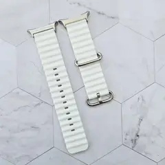 GENERICO - Correa Silicona Ocean para SAMSUNG GALAXY WATCH ULTRA - Blanco