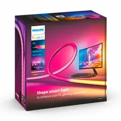PHILIPS HUE - Tira de Luz LED Smart para PC 24-27 Play Gradient