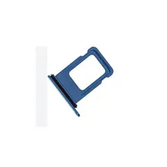GENERICO - Repuesto Bandeja Sim iPhone XR Color Azul