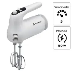 Imaco - Batidora de Mano 5 Velocidades HM505 Blanca