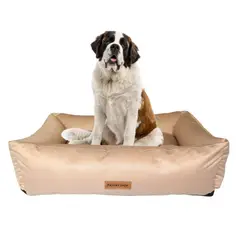GENERICO - Cama Impermeable Patitas Premium Para Mascotas XL Beige