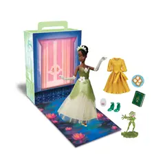 DISNEY - Muñeca Disney Store Tiana con ropa y accesorios