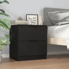 GENERICO - Velador Moderno Tokisaki Negro R&R MUEBLES