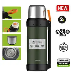 FACUSA - Termo Acero Inoxidable Robus 2 litros
