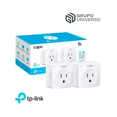 TP LINK - Tomacorriente Wifi Tapo P100 pack 2 Tp-Link Inteligente Control Energético