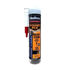 QUILOSA - Adhesivo Power Fix Instant Strong 280 ml. Gris