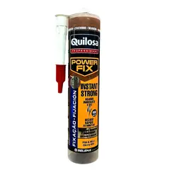 QUILOSA - Adhesivo Power Fix Instant Strong 280 ml. Marrón