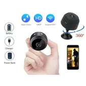 OEM - Mini Cámara Espía WiFi FHD Inalámbrica con Sensor Movimiento Visión Nocturna