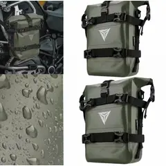 MOTOWOLF - BOLSO IMPERMEABLE COLOR VERDE MILITAR