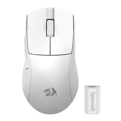 REDRAGON - MOUSE K1NG PRO 4K HZ INALAMBRICO USB 26KDPI BLANCO