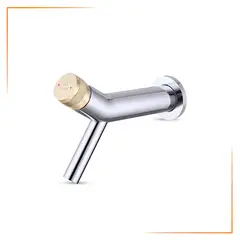 FRATELLI - Mezcladora Monomando Bowl para Baño en Bronce Cromado