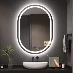GENERICO - Espejo LED Táctil 50x70 cm ROMA
