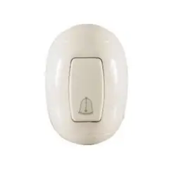HOME LIGHT - Pulsador timbre simple para sobreponer