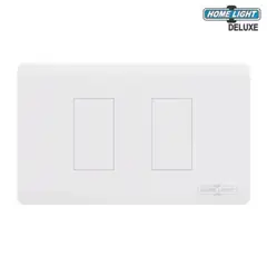 HOME LIGHT - Interruptor doble deluxe