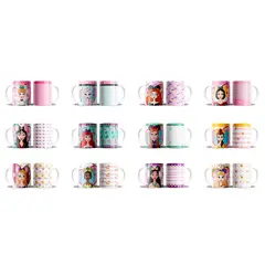 FORKIDS - Colección de Tazas de Princesas - Cod4654