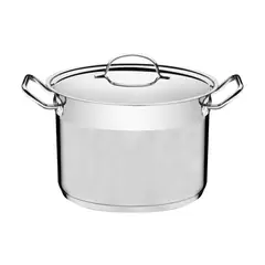 TRAMONTINA - Olla Alta Professional de Acero Inoxidable N°28 11,9 L