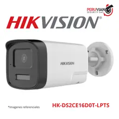 HIKVISION - Cámara mini bala fija con audio bidireccional de 2 MP HK-DS2CE16D0T-LPTS