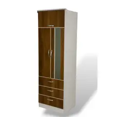 MUEBLES MACRUMO - Ropero de 60cm - Color Pignetto - Armado