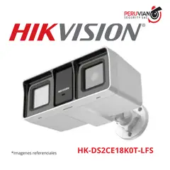 Hikvision - Cámara tipo bala con audio, luz e híbrido inteligente 3K  HK-DS2CE18K0T-LFS