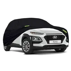 FUNCOVER - Cobertor Hyundai Kona Impermeable Funda Premium Negro