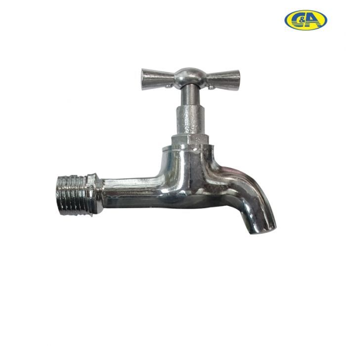 LLAVE BOTADERO 12 CROMADO LISO C&A