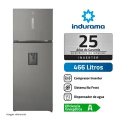 INDURAMA - Refrigeradora Con Dispensador 466L RI-529DI