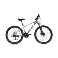 JAFI - Bicicleta de montaña Turbo Racing 24 plata