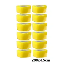 GENERICO - Pack 12 Cintas Embalaje 200Mts Transparente
