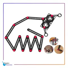 GENERICO - VASTAR VGF0222 REGLA GUIA DE CORTE PERFORADO ALUMINIO X12PZ